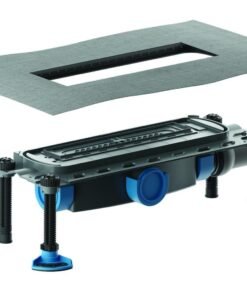 מחסום רצפה למקלחת דלמר "דלפלקס" 2.0 DallFlex אופקי יציאה ø50 (מק"ט 570000)