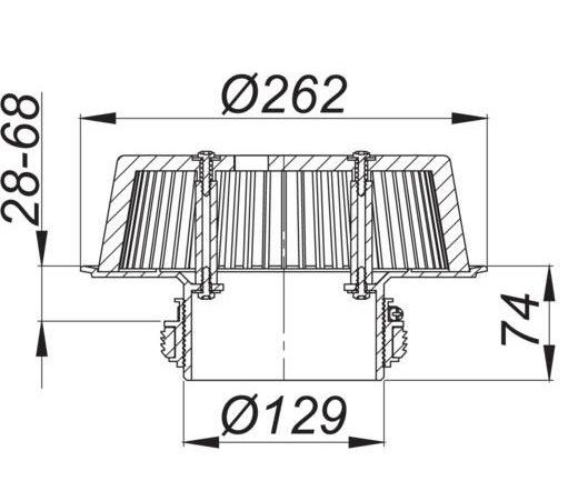 671394 Size Drawing