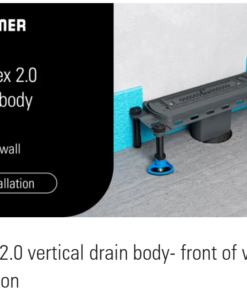 סרטון התקנה מחסום Dallmer DallFlex 2.0 אנכי צמוד קיר